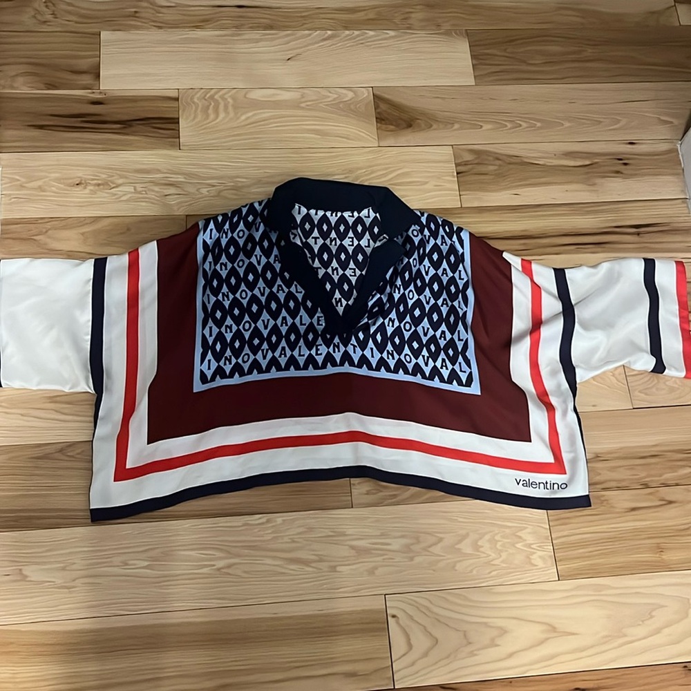 Valentino Bandana silk shirt